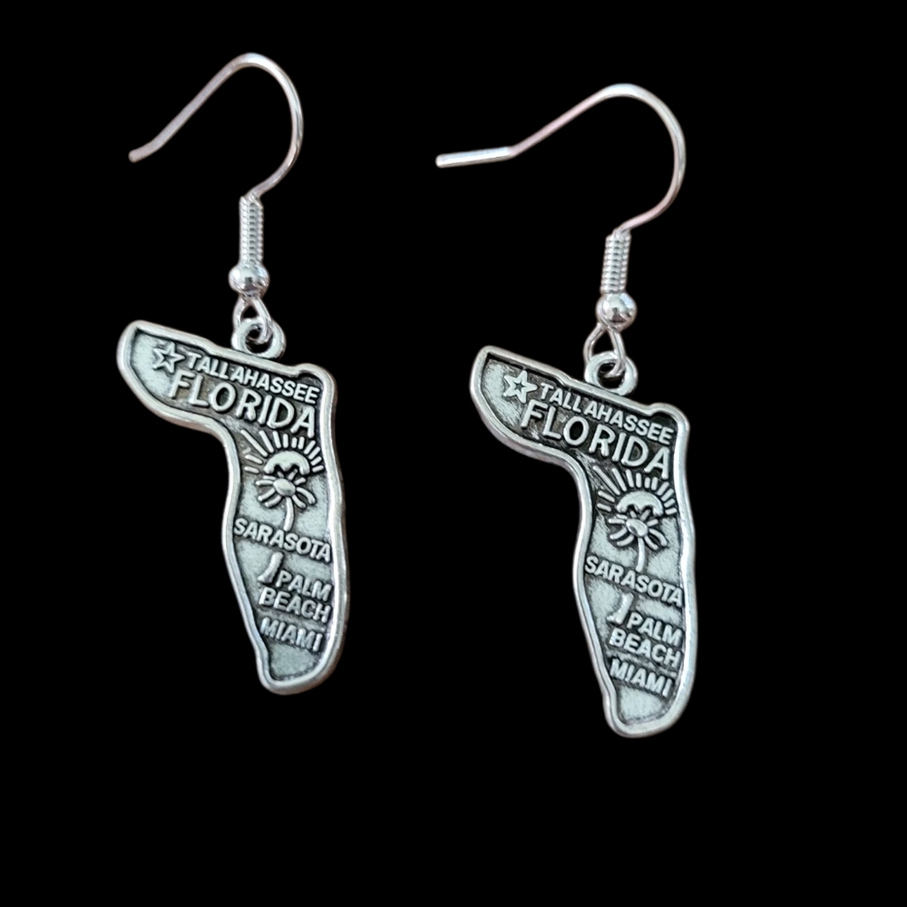 State Of Florida Earrings